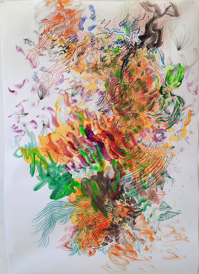 Afbeelding met verven, tekening, Schilderverf, Moderne kunst

Door AI gegenereerde inhoud is mogelijk onjuist.