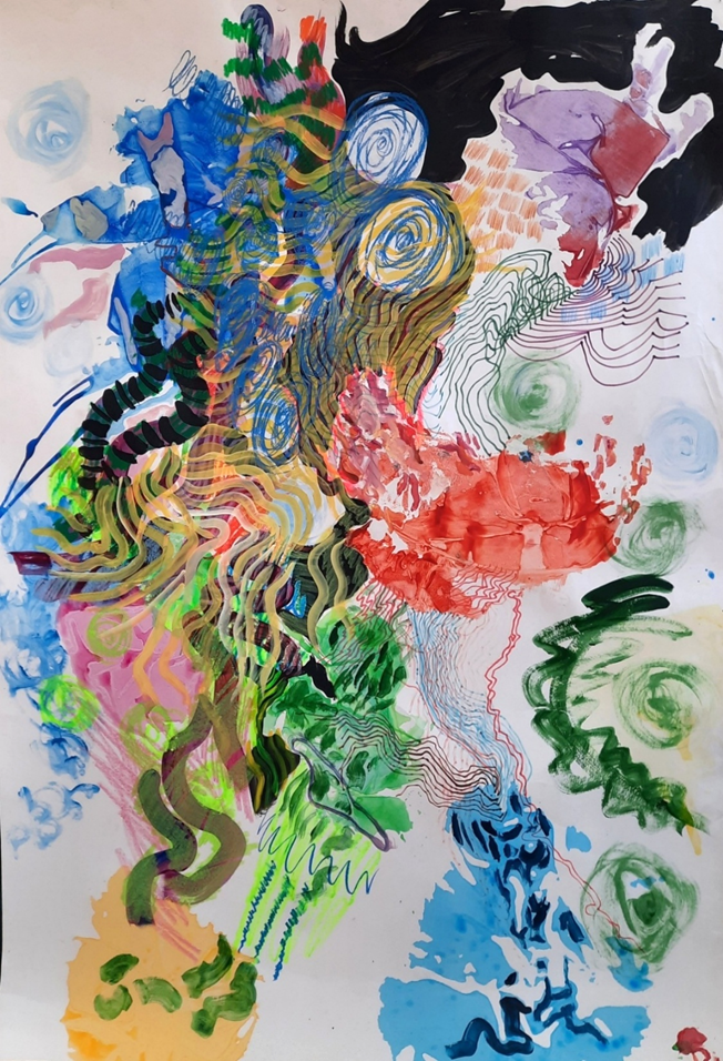 Afbeelding met verven, tekening, schets, Schilderverf

Door AI gegenereerde inhoud is mogelijk onjuist.