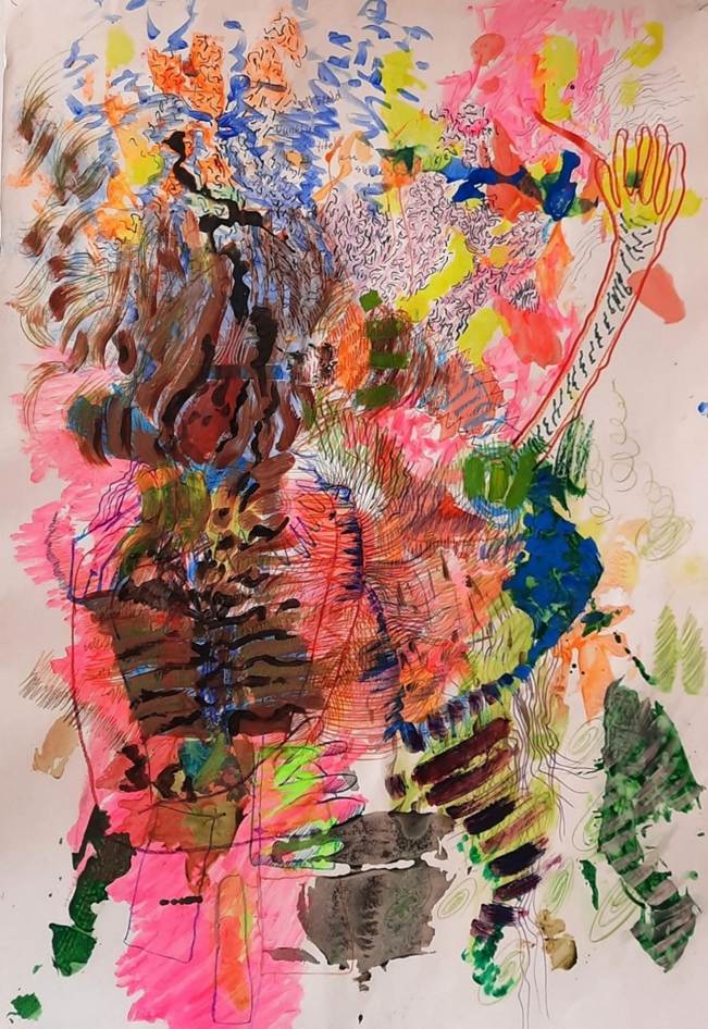 Afbeelding met verven, tekening, Schilderverf, Moderne kunst

Door AI gegenereerde inhoud is mogelijk onjuist.