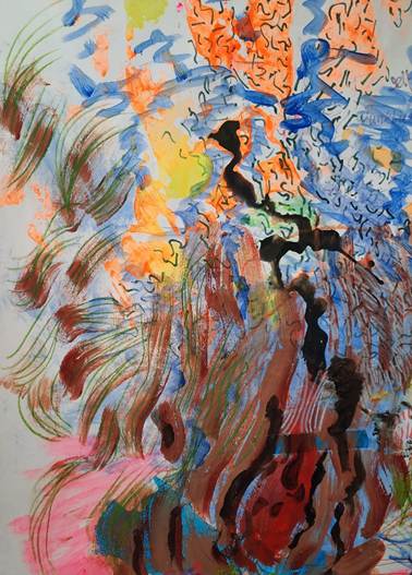 Afbeelding met verven, Moderne kunst, tekening, Schilderverf

Door AI gegenereerde inhoud is mogelijk onjuist.